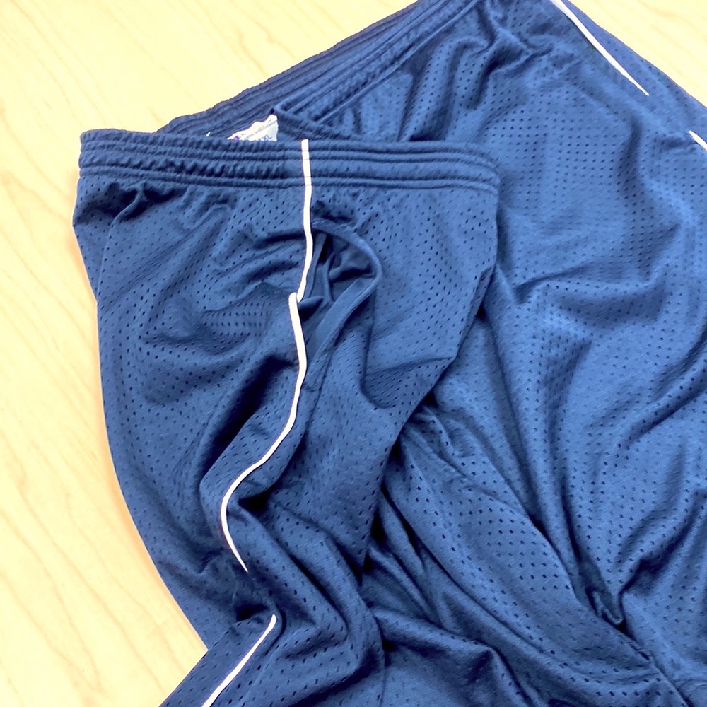 NWT Champion Big & Tall Athletic Mesh Jersey Navy Blue Lined Shorts 4XL NWT - Picture 9 of 10